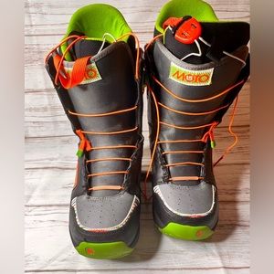 Burton Men's Moto snowboard snow boots size 9.5